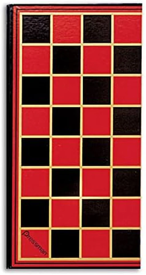 Checkers -- Classic Game with Folding Board and Interlocking Checkers ,5" - Image 2 of 4
