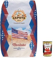 Farina Caputo Manitoba Oro Pizza Napoli Pizzamehl 25Kg+Polpa 400G