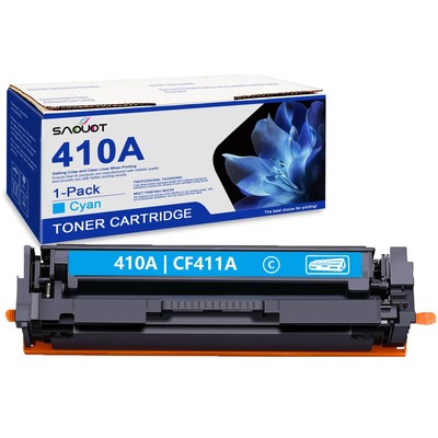 410A Cyan Toner Cartridges CF411A Replacement for HP Color Pro M452dn M452nw