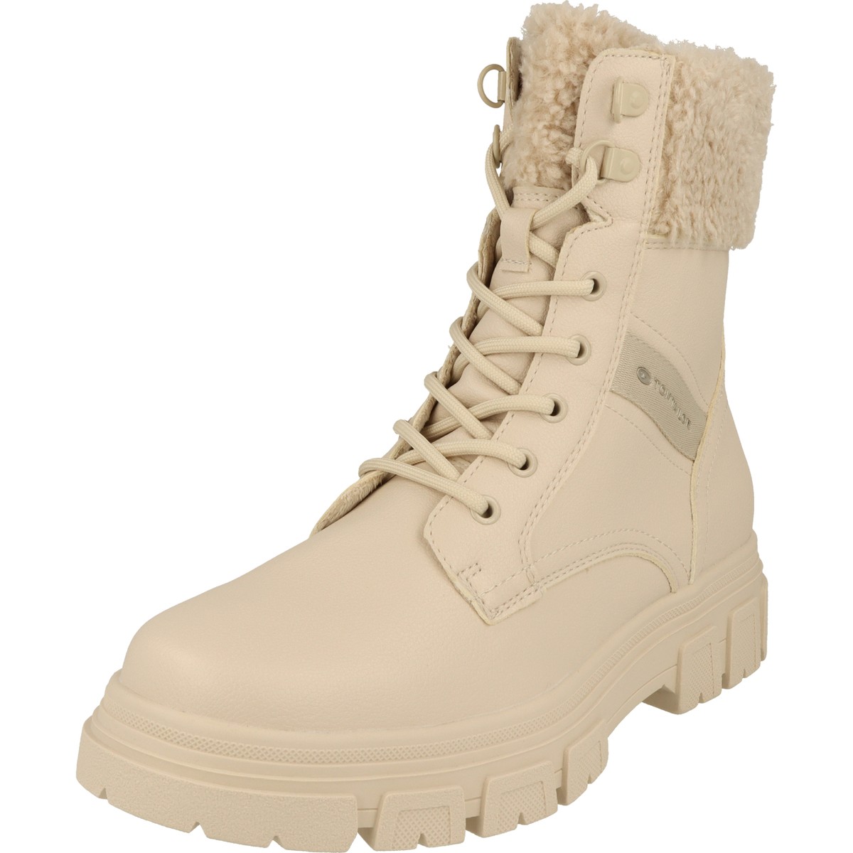 Boots Beige Tom Tailor Stiefelette Damen Damen Winterstiefel Beige