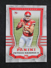 2017 Panini Patrick Mahomes II #104 RC Rookie Card Kansas City Chiefs