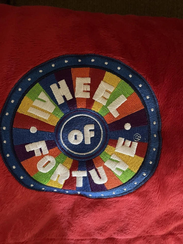 Simplicity Wheel Of Fortune Red Throw Lamb’s wool Microsherpa Brand New - Image 2 of 4