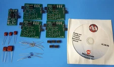 (1 set) Low Pass Filter Evaluation Board, MCP6XXXDM-FLTR, Microchip