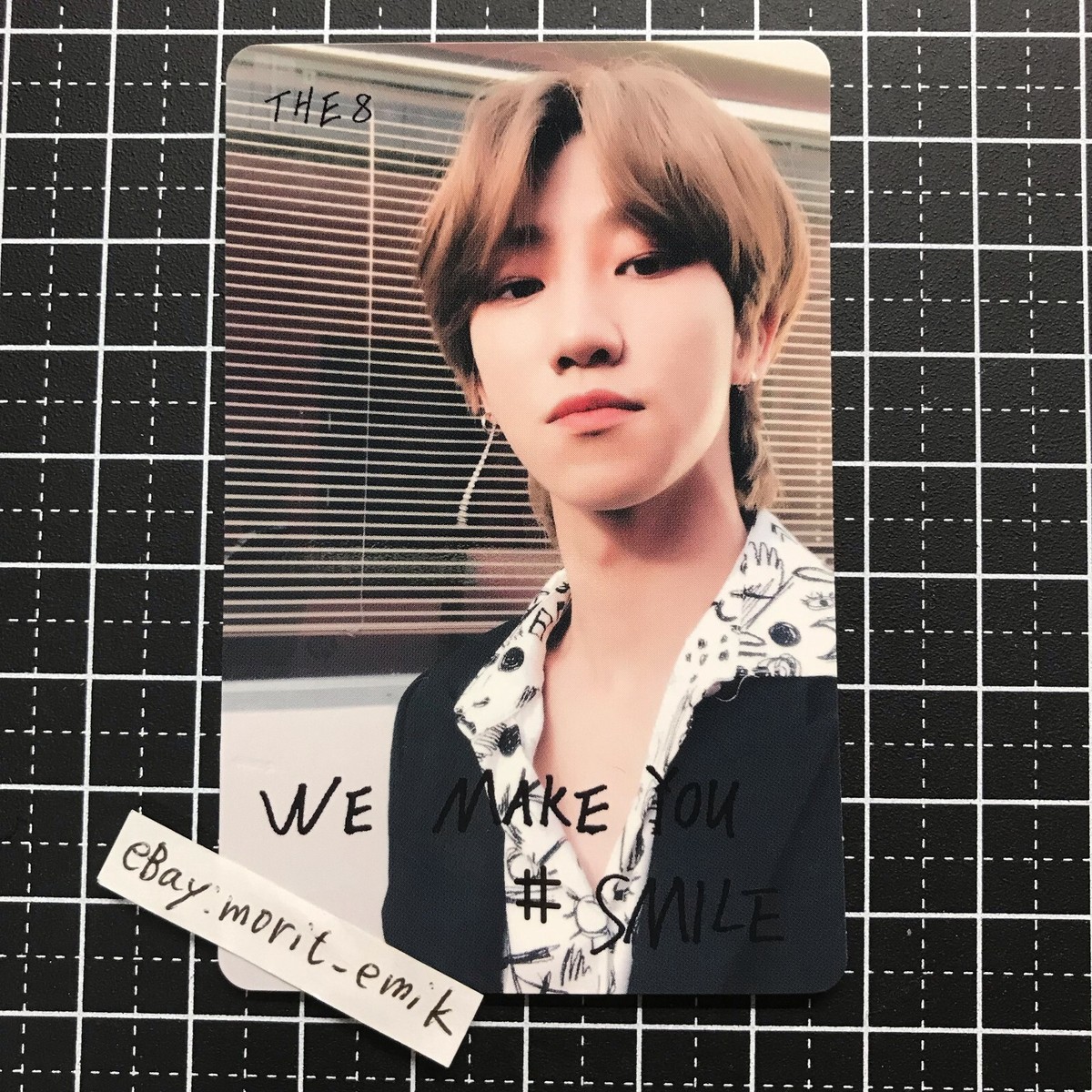 THE8 SEVENTEEN WE MAKE YOU JAPAN Official photo card #SMILE