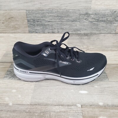 Brooks Ghost 15 Womens Shoes Sz 10.5 B Running Athletic Black (WORN 1X)