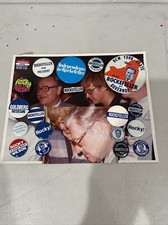 19 New York 1970s Pinback Buttons  Governor Nelson Rockefeller & For president