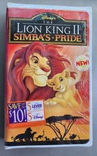 NEW LION KING 2 SIMBA'S PRIDE - DISNEY SPECIAL EDITION VHS NEW  FACTORY SEALED