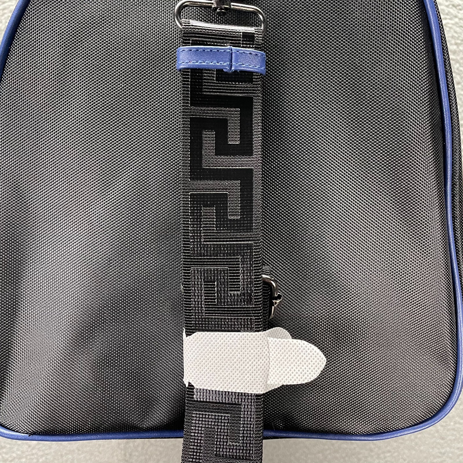 Versace Parfums Duffle Bag Black Navy Blue Weekender Travel Luggage Mens eBay