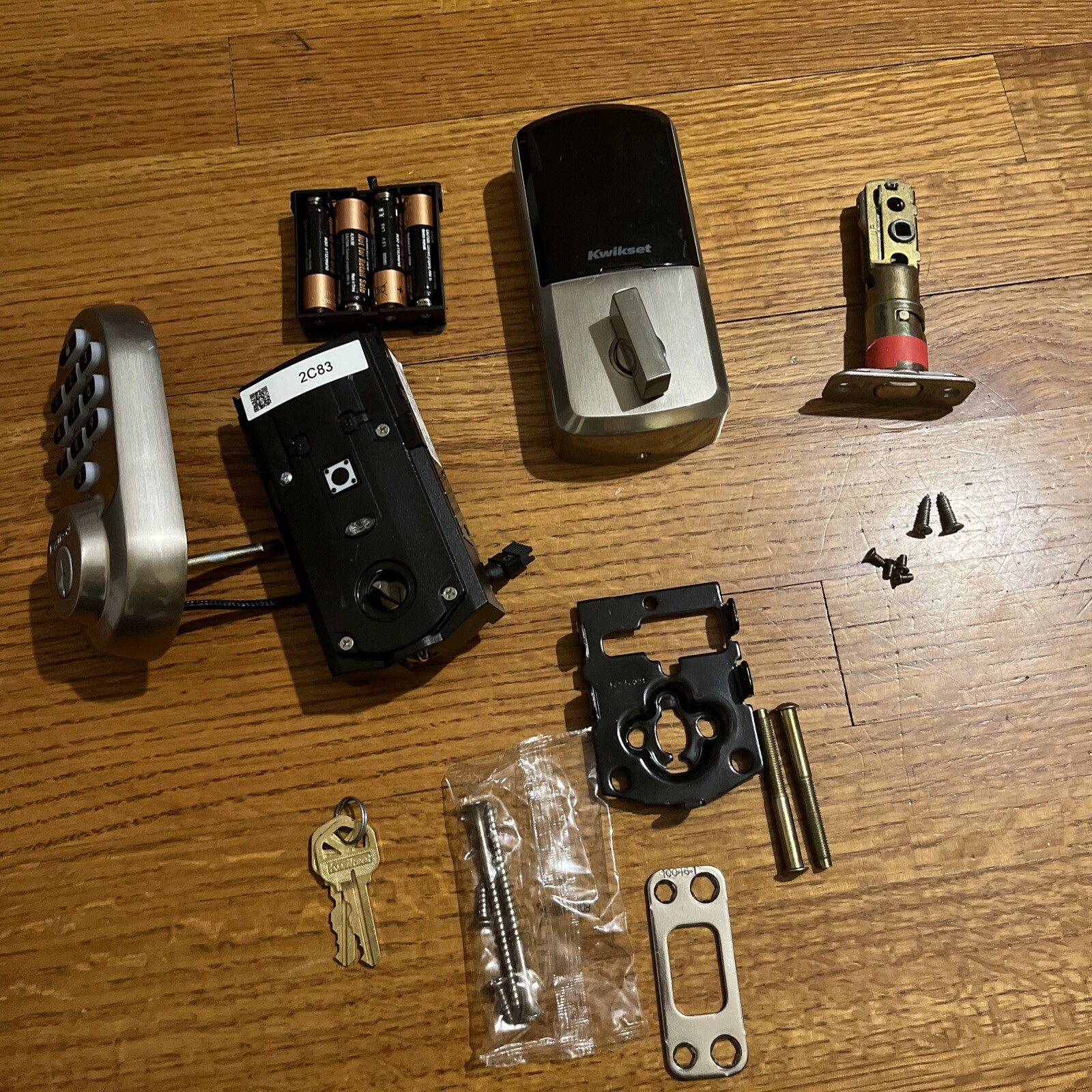 Kwikset 99380001 Halo WiFi Electronic Keypad Deadbolt Missing Adapter