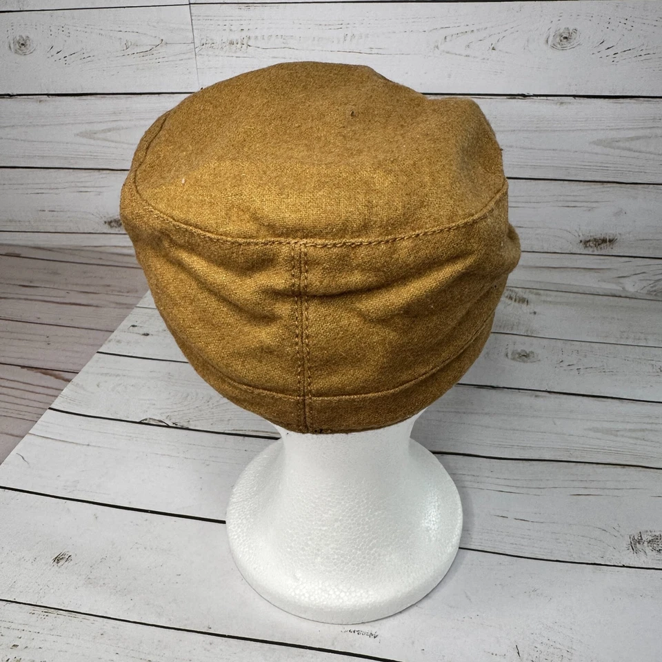 Sean John Cadet крышка мужской большой коричневый военного стиля шерсти с подкладкой поле шляпа резинке - Изображение 4 из 4