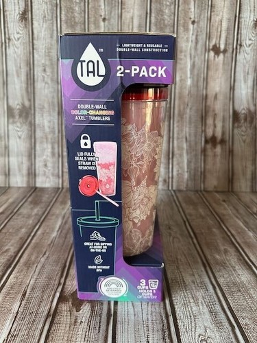TAL Double Walled Color Changing Tumblers 2 Pack - Picture 4 of 5