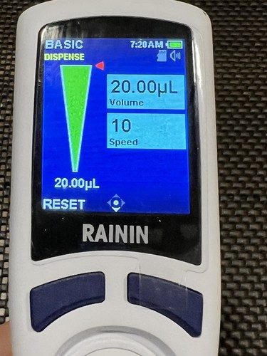Rainin E4 Pipetta Elettrica XLS PLUS 12 Canali Multicanale L20 E12-20XLS+ - Foto 6 di 9