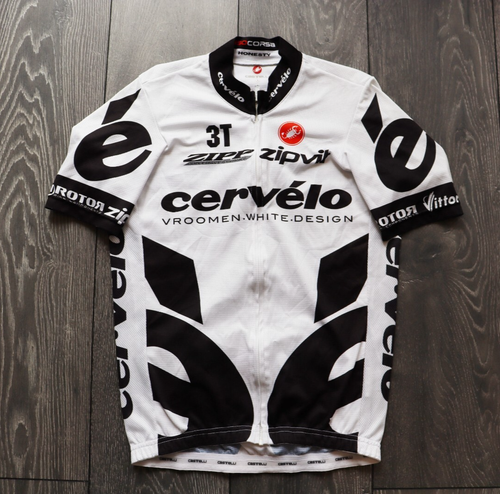 2011 Team Garmin Cervelo cycling shirt Castelli Size S
