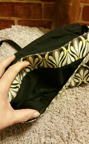 RELIC CREAM, YELLOW AND BLACK MESSENGER/CROSSBODY BAG NEW 1405 - Picture 4 of 8