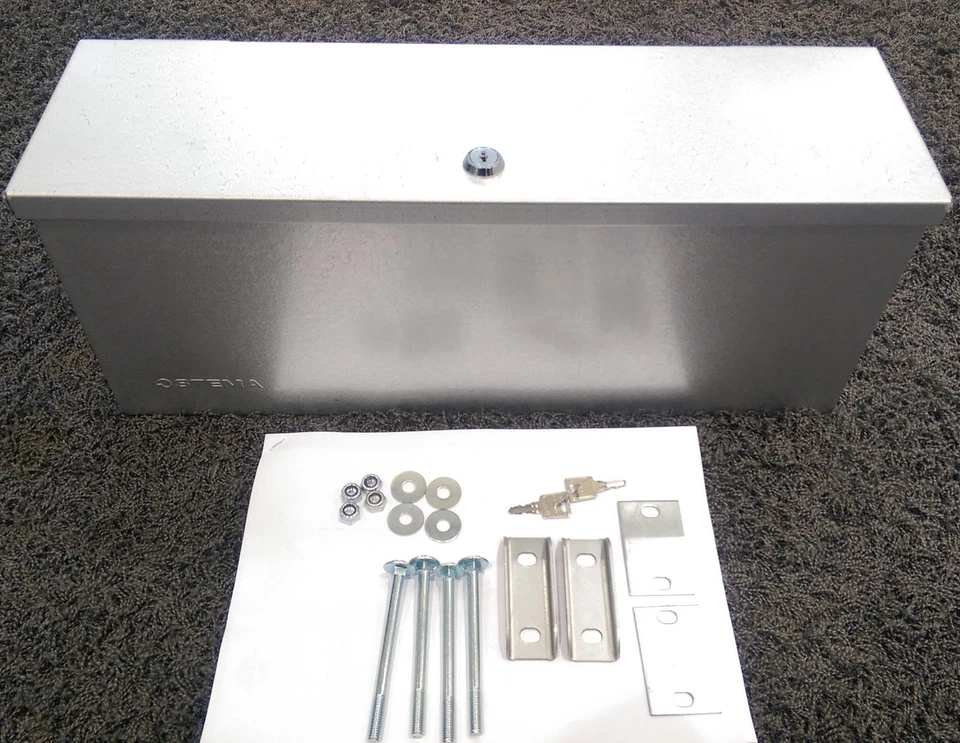 STEMA Deichselbox inkl. Befestigungsmaterial für Anhänger Staubox Metallbox - Bild 2 von 4