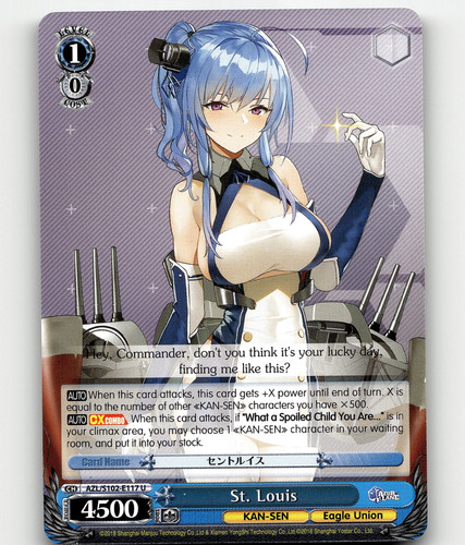 🔥 St. Louis Azur Lane Goddess Story Anime Card ACG # 1878 🔥 | eBay