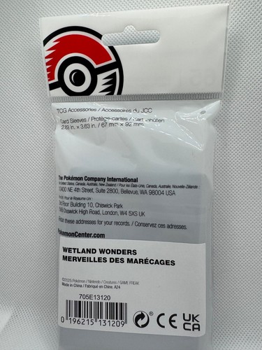 Pokemon Center TCG Exclusive Card Sleeves - Choose Your Set! - Picture 144 of 144