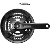 Shimano Tourney FC-TY501 Kurbel Garnitur 3-Fach 28-38-48 ZäH. 6/7/8-Fach Fahrrad