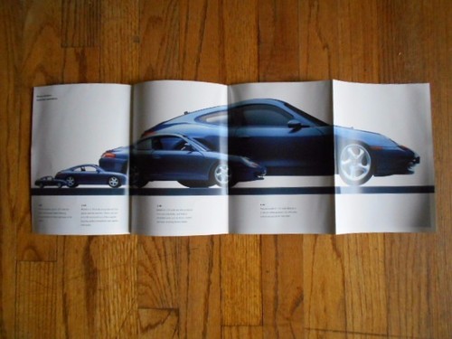 PORSCHE TOP MODELS Fold Out Leaflet of SCALE MODEL CARS from Porsche 1997 - Bild 6 von 10