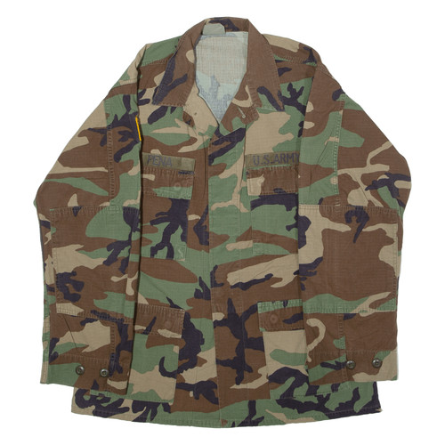 DJ MANUFACTURING CORP U.S. Army Woodland Herren Military Jacke Grün M