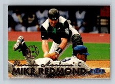 1999 Fleer Tradition Rookie RC #556 Mike Redmond Florida Marlins Baseball Card
