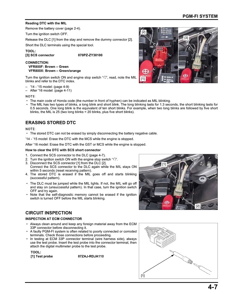 2015-2021 Honda VFR800X VFR800 X V4 Repair Workshop Service Manual
