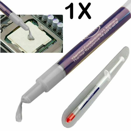 2X NEW THERMAL PASTE GREASE HEAT SINK COMPOUND SILICONE COMPUTER LAPTOP UKED - 第 4/5 張圖片