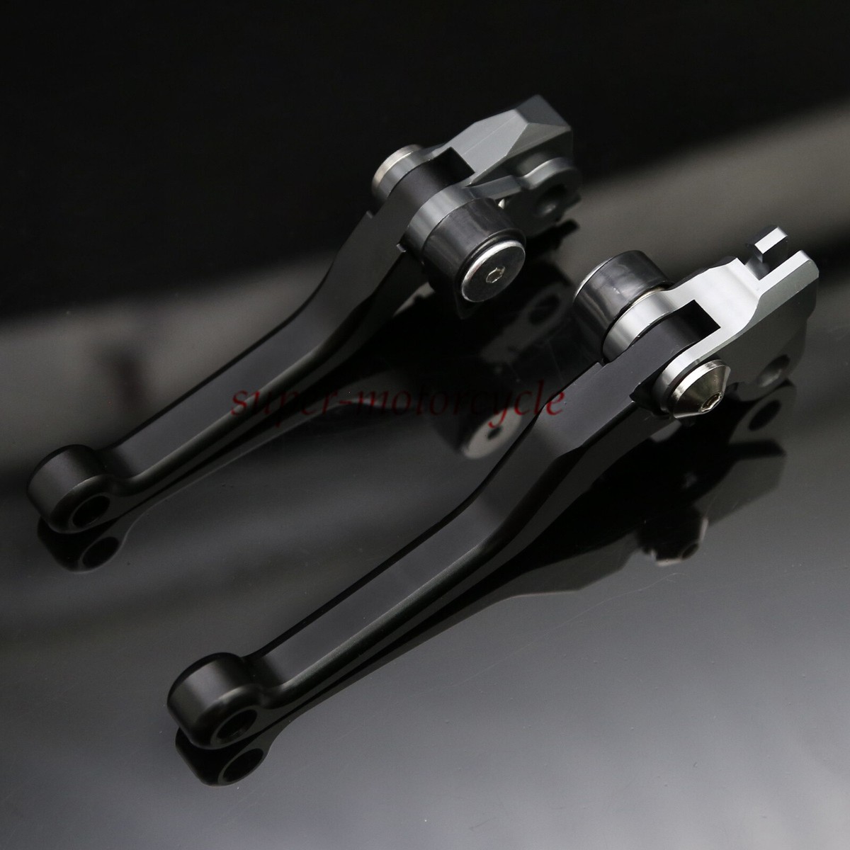 Red CNC Billet Clutch & Brake Levers For Honda TRX400EX 1999-2008