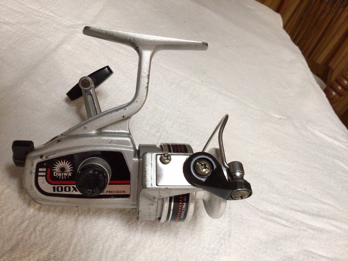 daiwa 100x reel Vintage Daiwa 100 X “All Metal” Spinning Reel