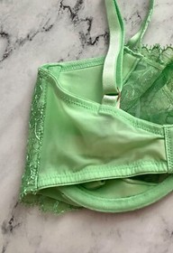 Victoria's Secret Nwt Dream Angels Unlined Uplift w/ Sling Green 69UK Bra