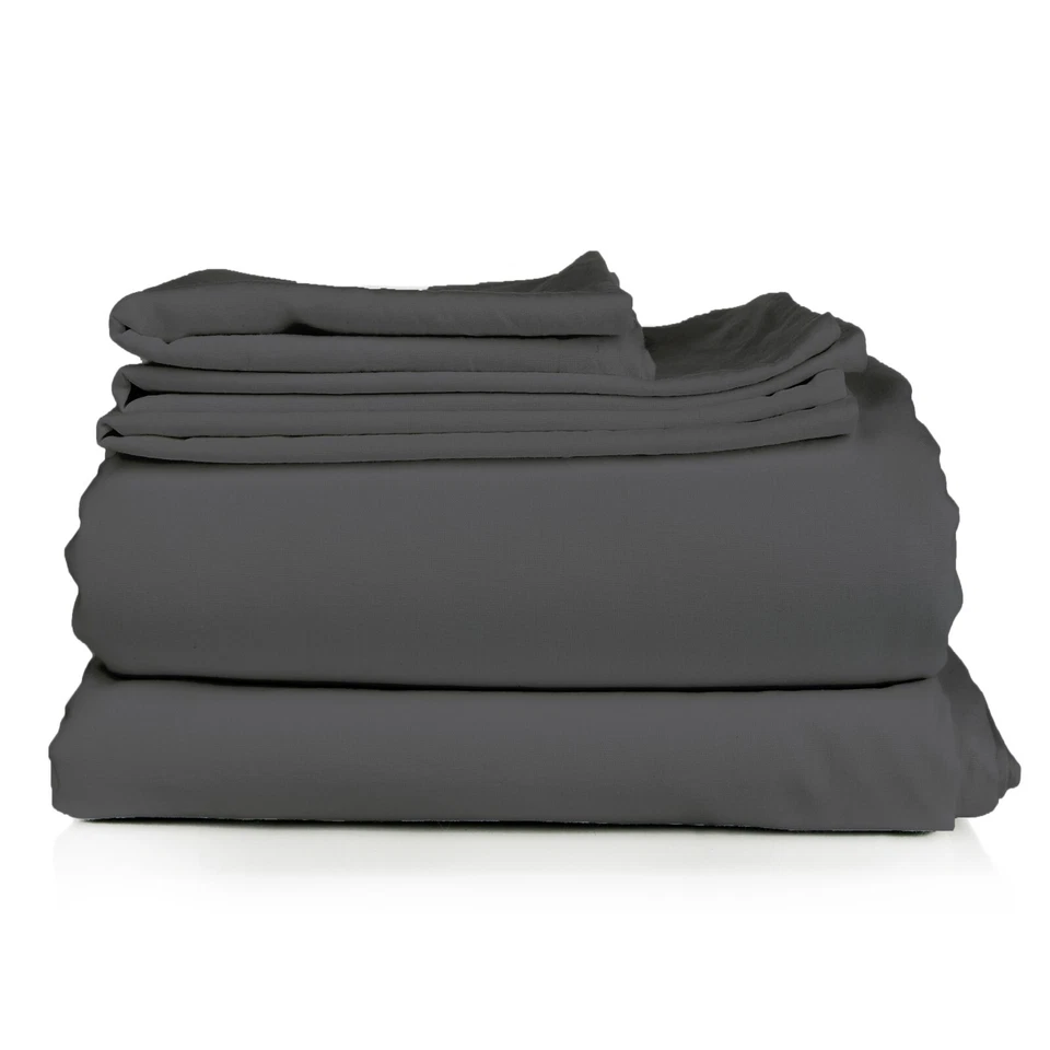 HIGH THREAD COUNT 1800 EGYPTIAN COTTON & BAMBOO RAYON SOFT SHEET DEEP POCKETS - Image 2 of 4