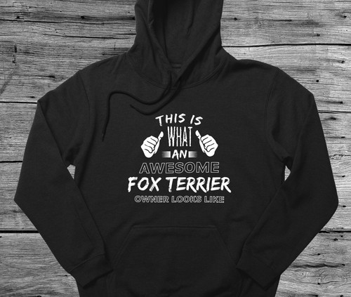 Fox Terrier Wire T Shirt Hoodie Dog Walking Owner Gift B2G1F! - Picture 82 of 84