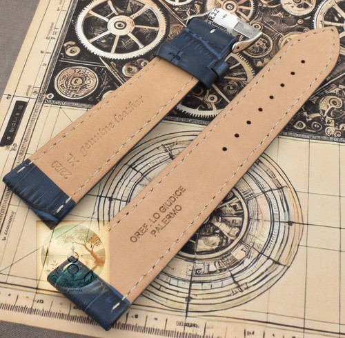 Cinturino per Orologio in Vera Pelle Stampa Alligatore Morellato Made in Italy - Foto 4 di 44