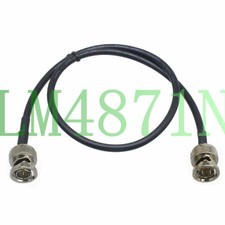 Word Clock Video CCTV Cable BNC Male M/M plug 75ohm RF Coaxial RG59 2FT pigtail