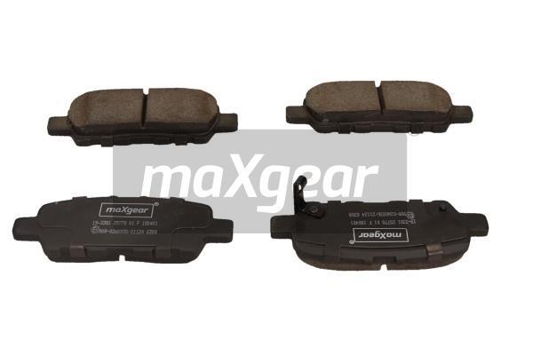 Maxgear 19-3381 Bremsbelagsatz,Scheibenbremse FüR Infiniti Nissan Nissan ( Dfac-image