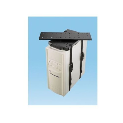 Penn Elcom Universal schwarz verschiebbarer und schwenkbarer Computerhalter CPU72