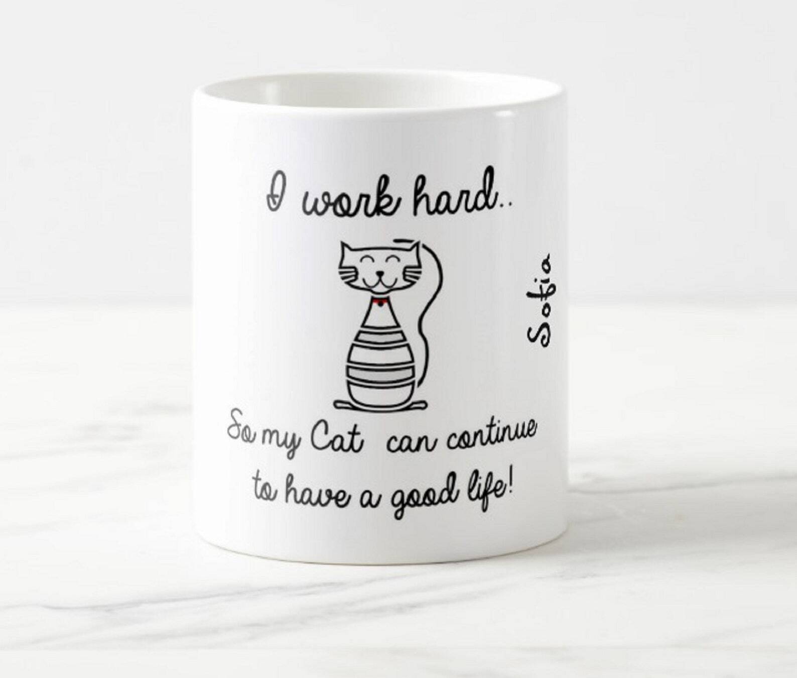 Gifts For Pet Lovers Gift For Cat Lover Cat Lover Coffee Mug For Cat Mom