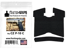Tractiongrips  rubber grip tape overlay for CZ P-10 C  CZ P10C P10 C grips