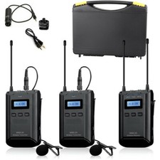 Pro NX5 W2LM DC 2 wireless lavalier mic for Sony NX100 NX5R NX5U F3L camcorder
