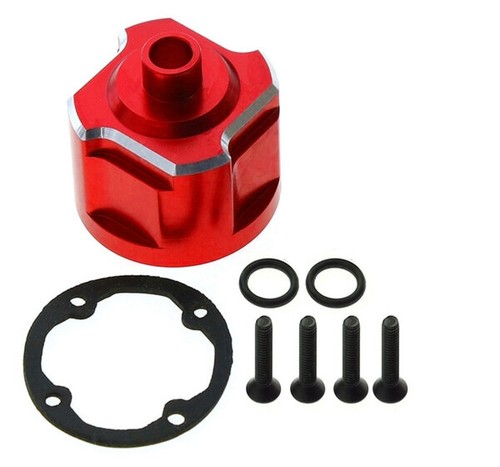ALLOY Front / Rear Diff Cover Case 9581 For TRAXXAS 1/8 SLEDGE MONSTER 95076-4 - Picture 3 of 7