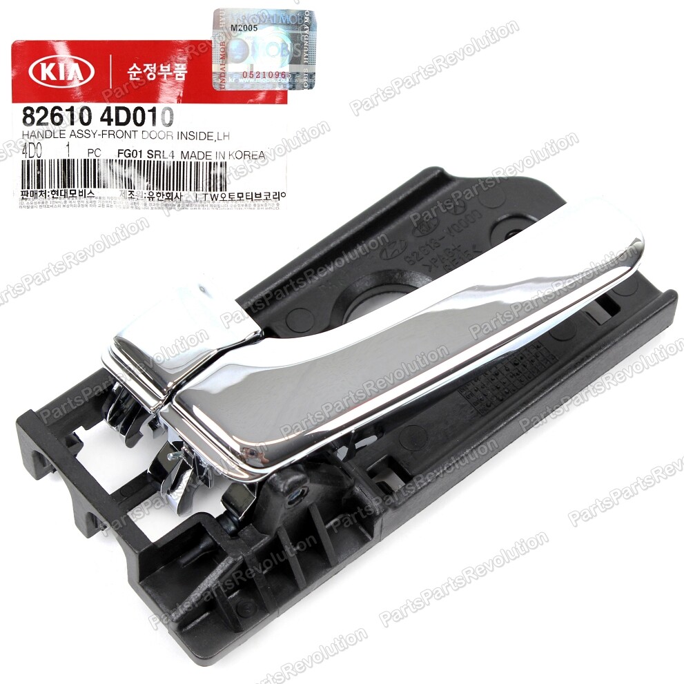 GENUINE Inside Door Handle Chrome Front Left 826104D010 for 2014