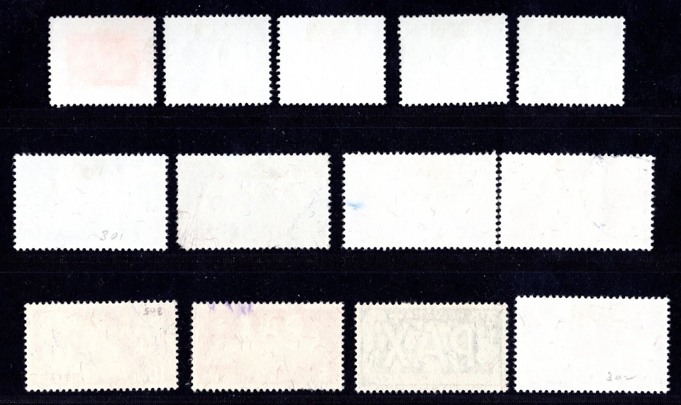 SWITZERLAND 1945 'DAX' PEACE SET SCOTT #293-305 COMPLETE, VERY RARE, USED - Image 2 of 2