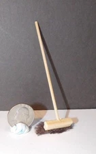Dollhouse Miniature Garage Push Broom 1:12 one inch scale D92 D93 Dollys Gallery