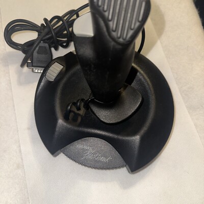Vintage Gravis Blackhawk Digital Joystick 5 Button PC Gaming GamePort Windows