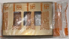 2  PLACCHE 3 posti in ALLUMINIO bTICINO serie MAGIC 503 colore BRONZO, ORIGINALI