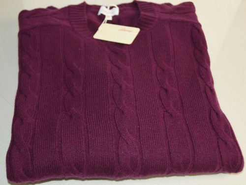 NEW Brioni Sweater Crew Neck CASHMERE 