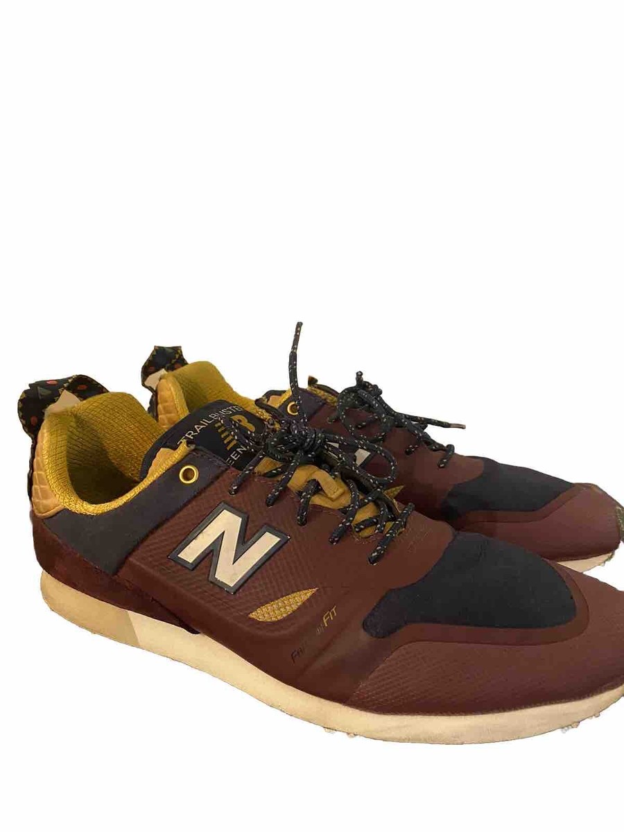 New Balance Mens Trailbuster Re-Engineered Hike Maroon Blue  display picture 1