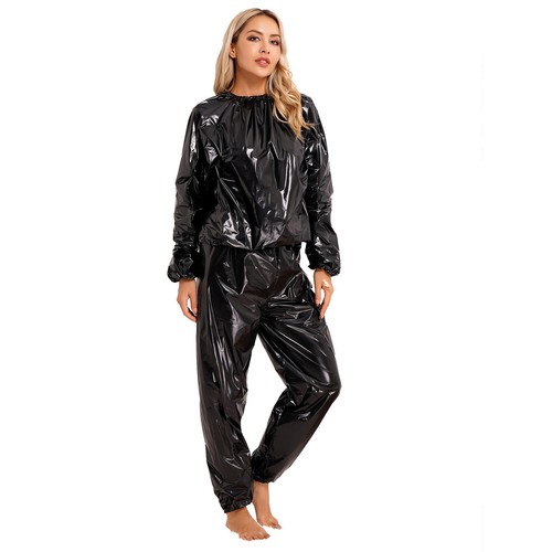 Unisex Garnitur Top Zestaw Stroje treningowe Spodnie wyszczuplające Spodnie Siłownia Sweter - Zdjęcie 21 z 27