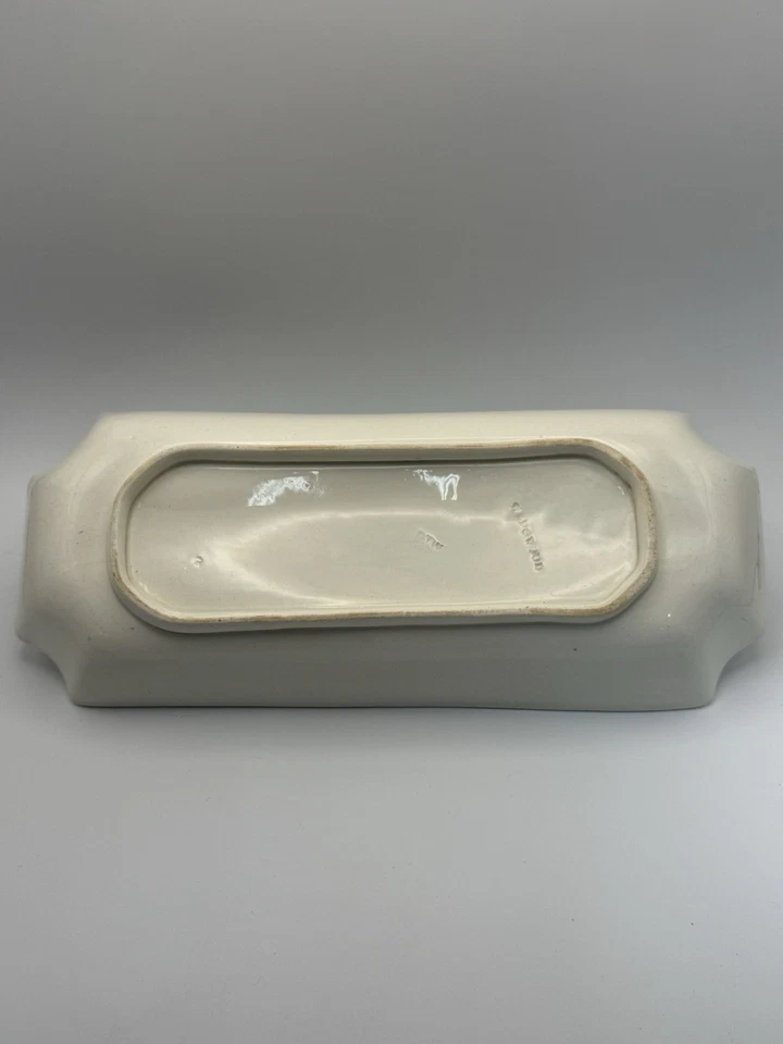 Creamware Wedgwood Heringsschale. DTW stammt aus dem Jahr 1868. Top Zustand. - Bild 2 von 4