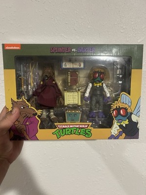Neca Tmnt Splinter Vs Baxter